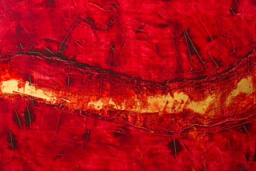 perrotin-peintures-Or et terre rouge-L110xH75